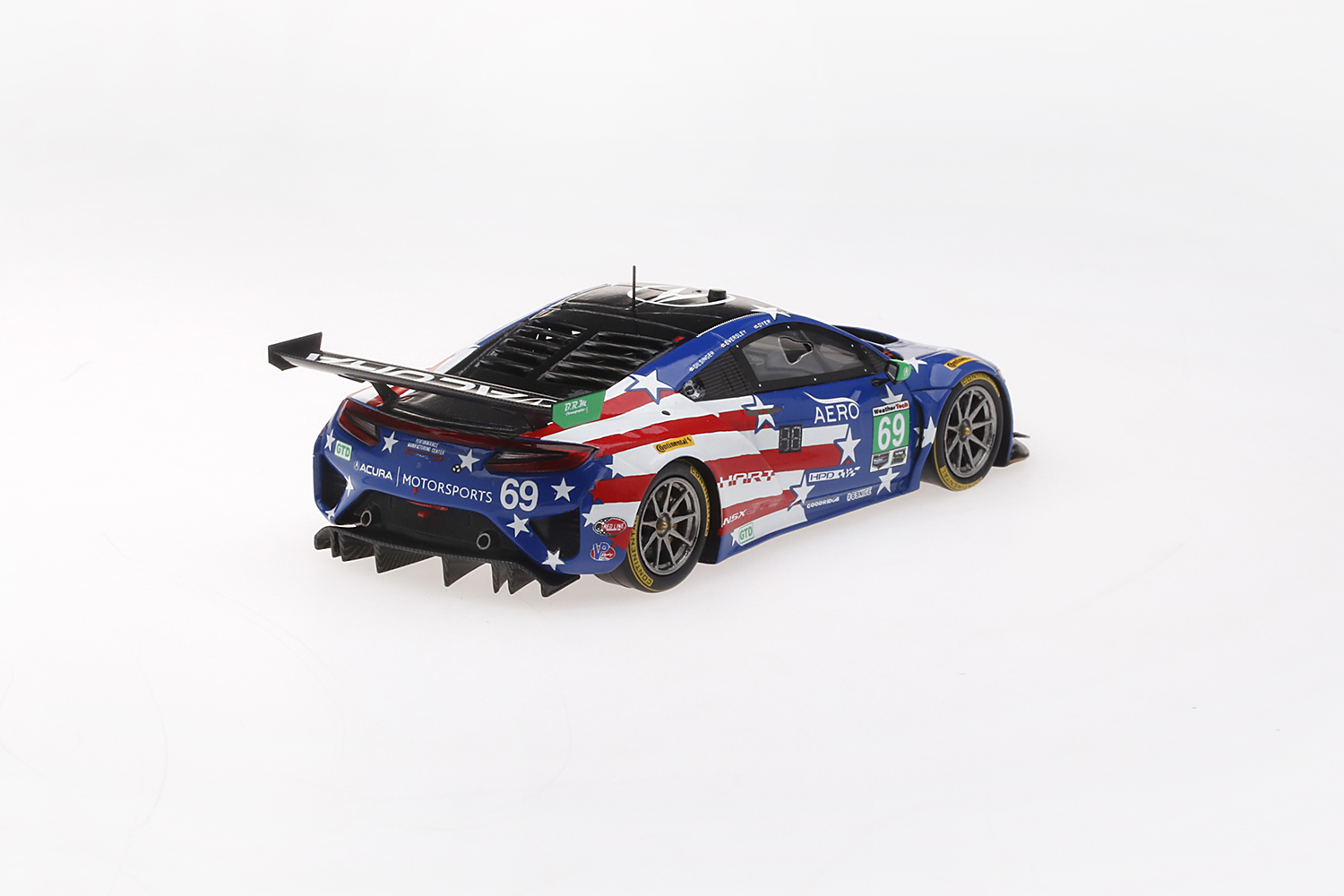 ACURA NSX GT3 #69 IMSA WATKINS GLEN HART 2018 | Shockmodel.com