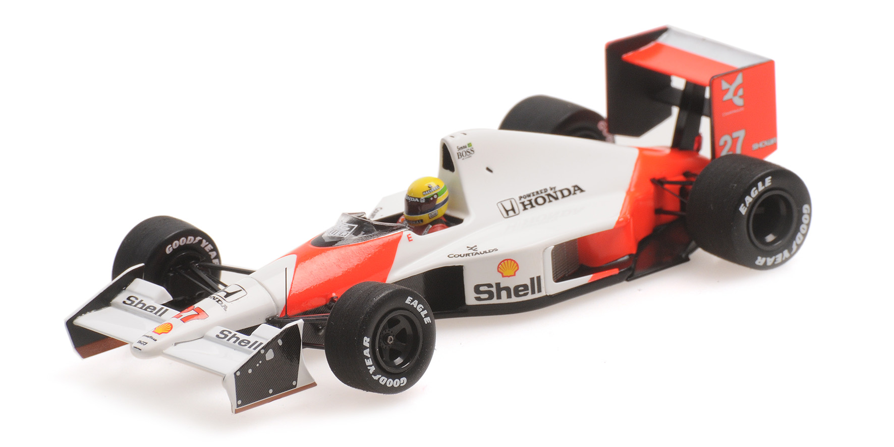 Mclaren Honda Mp4 5b Elevated Nose Cone Ayrton Senna Test Monza 1990 Shockmodel Com