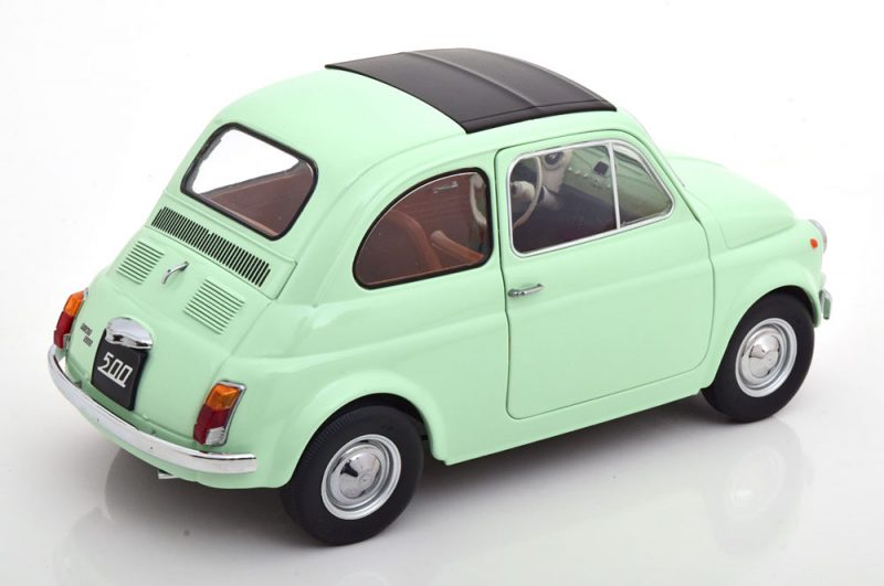 Fiat 500 toy car mint clearance green