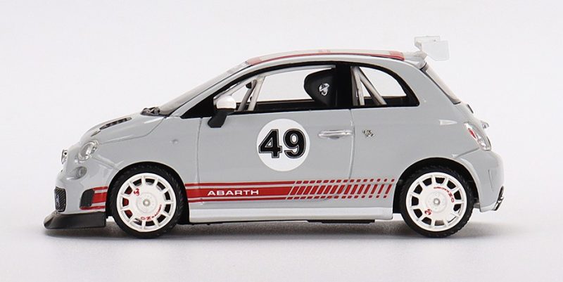 CARROZZERIA TRASPARENTE 500 ABARTH ASSETTO CORSE + ACCESSORI E GOMME – D.P  Modellismo