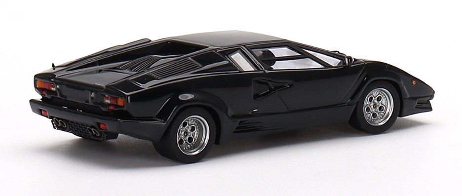 LAMBORGHINI COUNTACH 25TH ANNIVERSARY NERO | Shockmodel.com